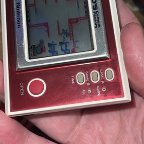 Nintendo Game and Watch Mario's Cement Factory ML-102, 1983 Tested Free Ship