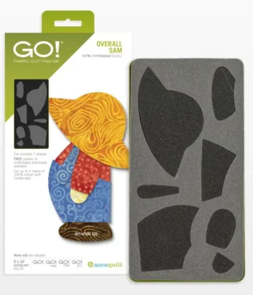 Accuquilt Go! – Die Coupe Tissu Northwoods Medley – Réf 55483 – Peu Utilisé