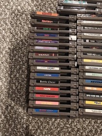 Huge NES 50 Game Lot Super Mario Tetris 1943 Blaster Master Rad Racer