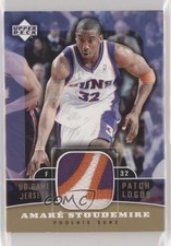 2004 Upper Deck UD Game Jerseys Logos Amare Stoudemire Amar'e #PLO-AS Patch nd3