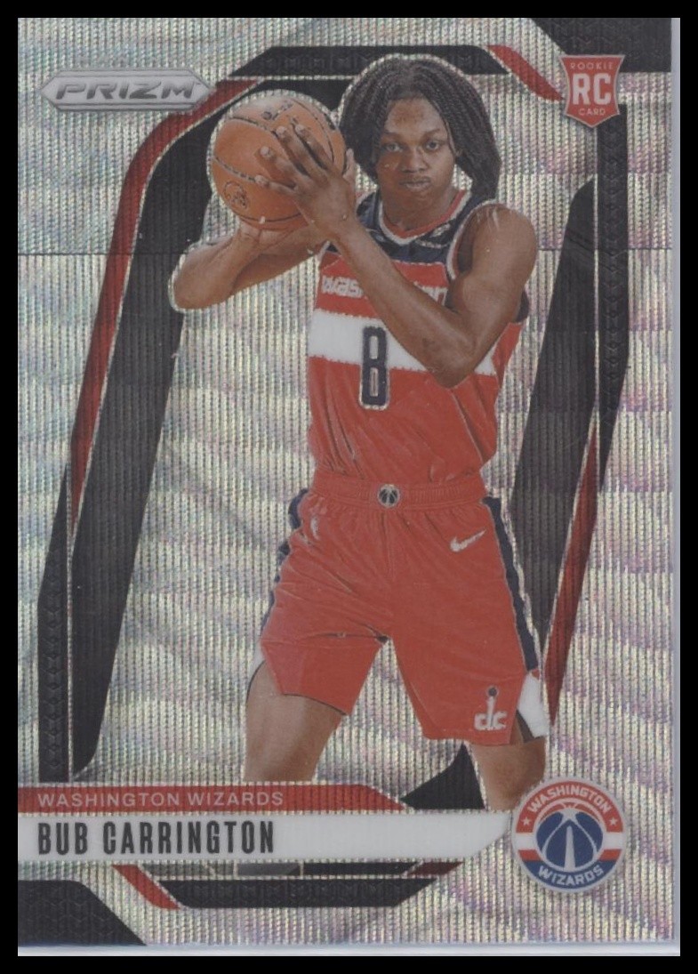 2024-25 Panini Prizm #244 Bub Carrington Prizms Wave