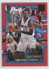 2017-18 Panini Donruss Press Proof Red /75 Harrison Barnes #31 06z2