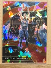 Angel McCoughtry #214 2024 Select WNBA Courtside Red Cracked Ice Prizm W0125A