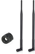 2-pack 5dBi 2.4G Mini Antenna Wireless Network Wifi Router Omni Range Extender