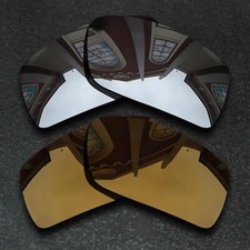 Silver Copper Replacement Lenses For-Spy Optic Logan Polarized Antiscratch