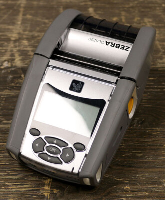 Zebra QLn220 Healthcare Mobile Barcode Label Printer New