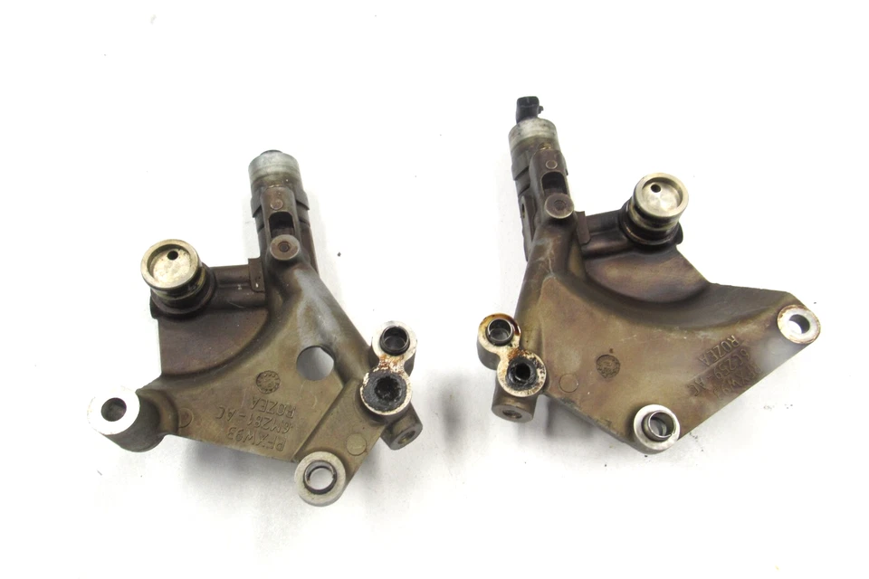 99-03 Jaguar XK8 XJ8 delantero izquierdo derecho árbol de levas solenoide de distribución con soporte OEM Foto 2 de 4