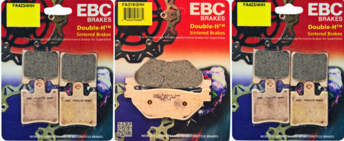 EBC HH Front & Rear Brake Pads Set for Yamaha FJR1300 06-14 FA423/4HH|FA319/2HH - Bild 2 von 2