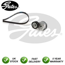 Image of Alternator Drive Belt Kit Gates Fits Ford Mondeo Kuga S-Max Galaxy