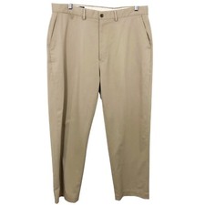 Vintage 90s POLO GOLF RALPH LAUREN Twill Chino Pants Relaxed 36 30 Khaki Beige