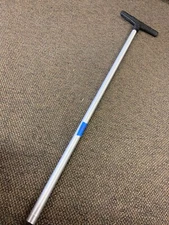 USED Proteam attachment 105695 Friction Fit Aluminum Straight Wand +  Sidewinder