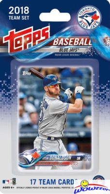 Toronto Blue Jays 2018 Topps Baseball EXCLUSIVE 17 Card Team Set -Josh Donaldson