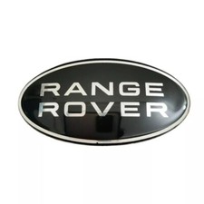 Logo Ovale Land Range Rover Anteriore Posteriore Evoque Sport Nero