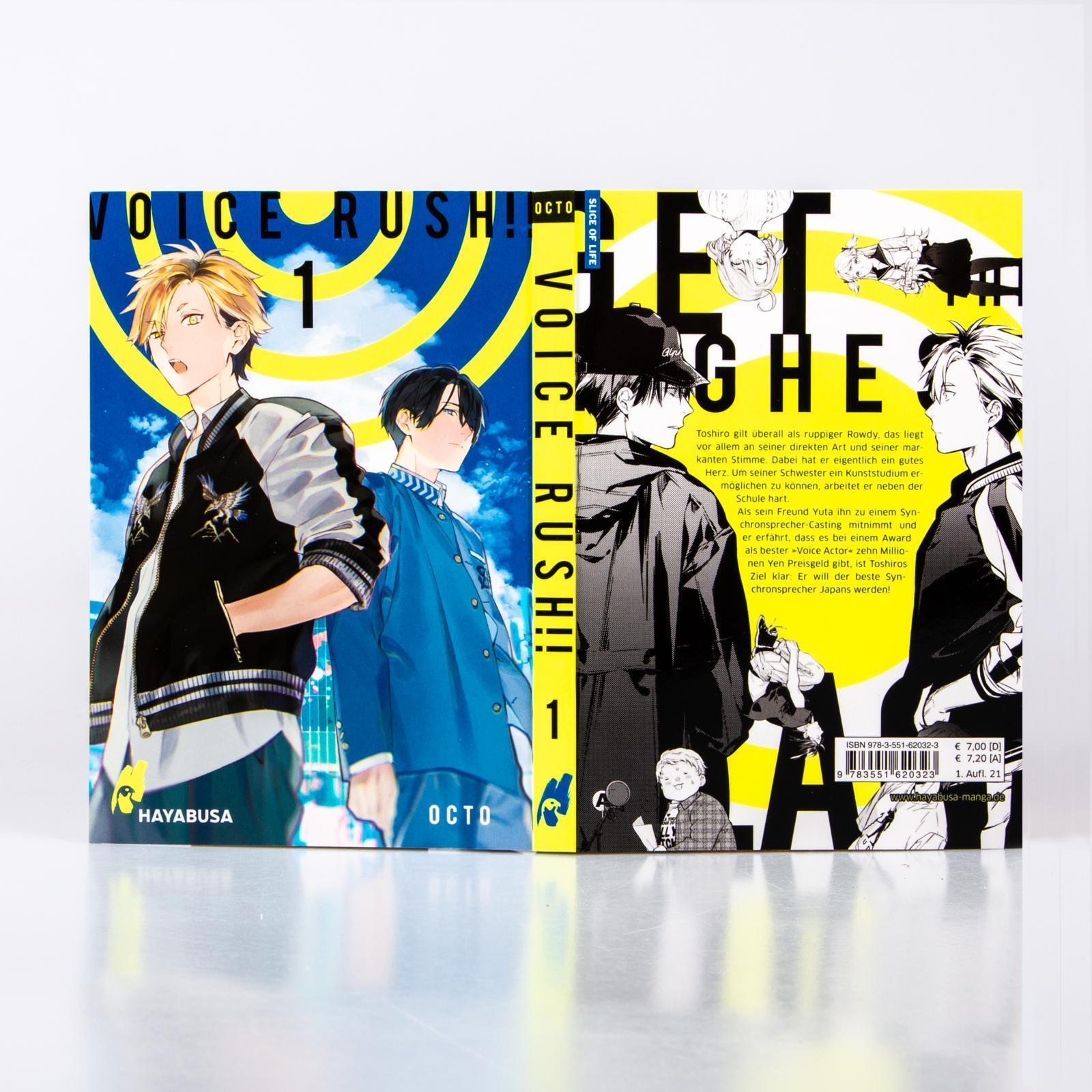 Thumbnail - Voice Rush 1 | Octo | Taschenbuch | Hayabusa | 160 S. | Deutsch | 2021