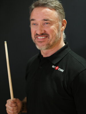 V8782 Stephen Hendry Portrait Smile Legend Snooker Player WALL POSTER PRINT