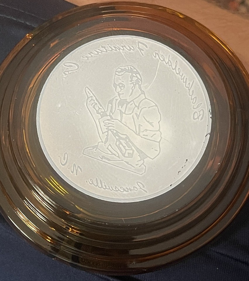 VINTAGE ASHTRAY BLACKWELDER FURNITURE COMPANY ELKIN/JONESVILLE NC eBay