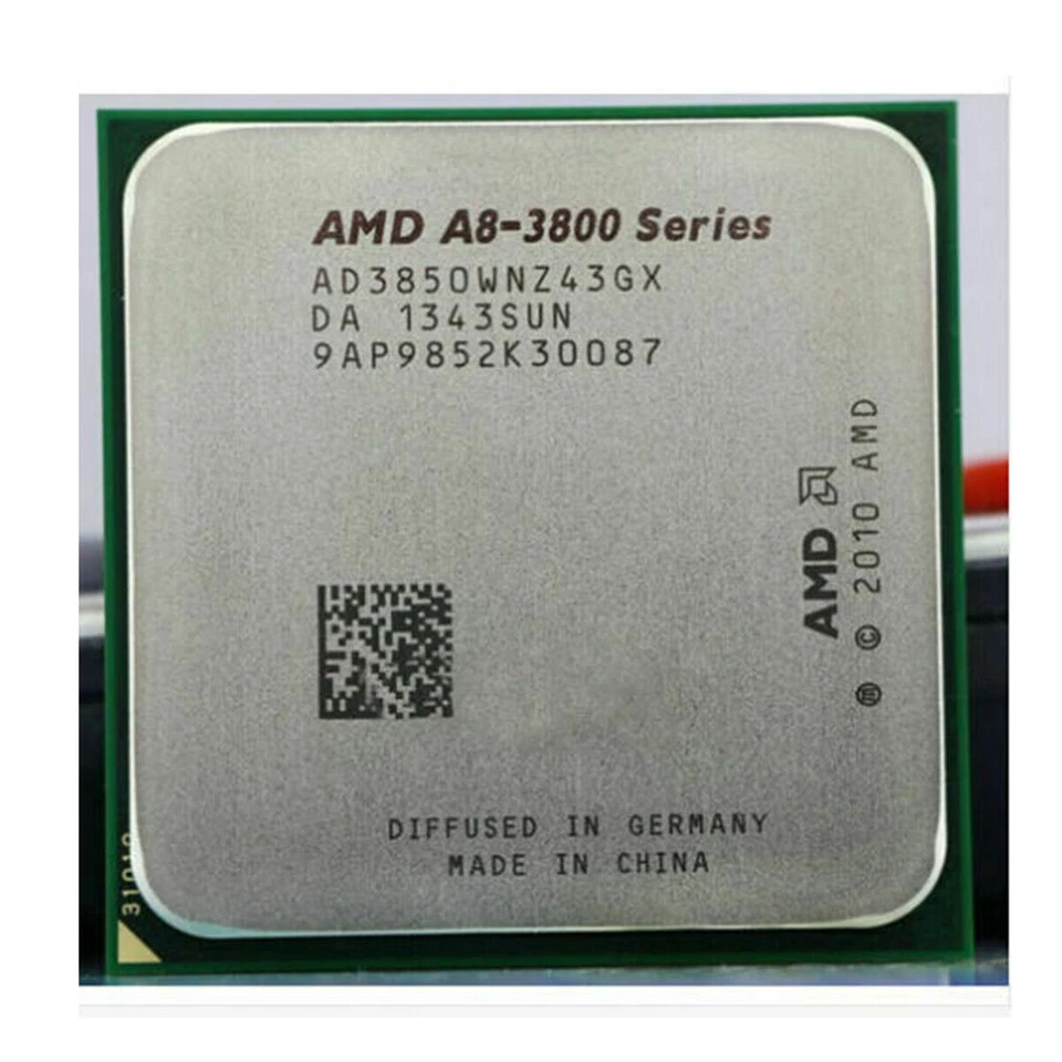 AMD A8 Series A8-3870K A8-3850 A8-3820 Quad-Core CPU Processor Socket FM1 905PIN - Image 3 of 4