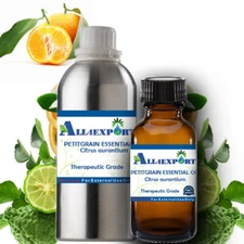 PURE PETITGRAIN ESSENTIAL OIL Citrus aurantium NATURAL HERBAL FRAGRANCE AROMA