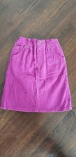 Vintage 1970's Osh Kosh Girl's purple corduroy skirt. Size 6x.