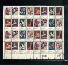 United States 10¢ Universal Postal Union Postage Stamp #1530-37 MNH Full Sheet