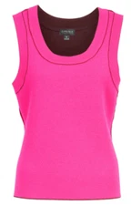 CARLISLE COLLECTION VARIABLE Wool Cashmere reversibl Sweater VEST SZ M NWT$318