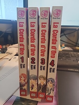 La Corda d'Oro Vol. 1-4 Manga Lot Yuki Kure Shojo Beat