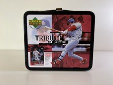 1999 Upper Deck Lunch Box Tribute to Mark McGwire Season Storage Tin ONLY