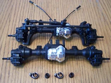 Fits Traxxas TRX-4 Crawler Portal Axle Housing T-Lock Diff F & R Bronco Blazer