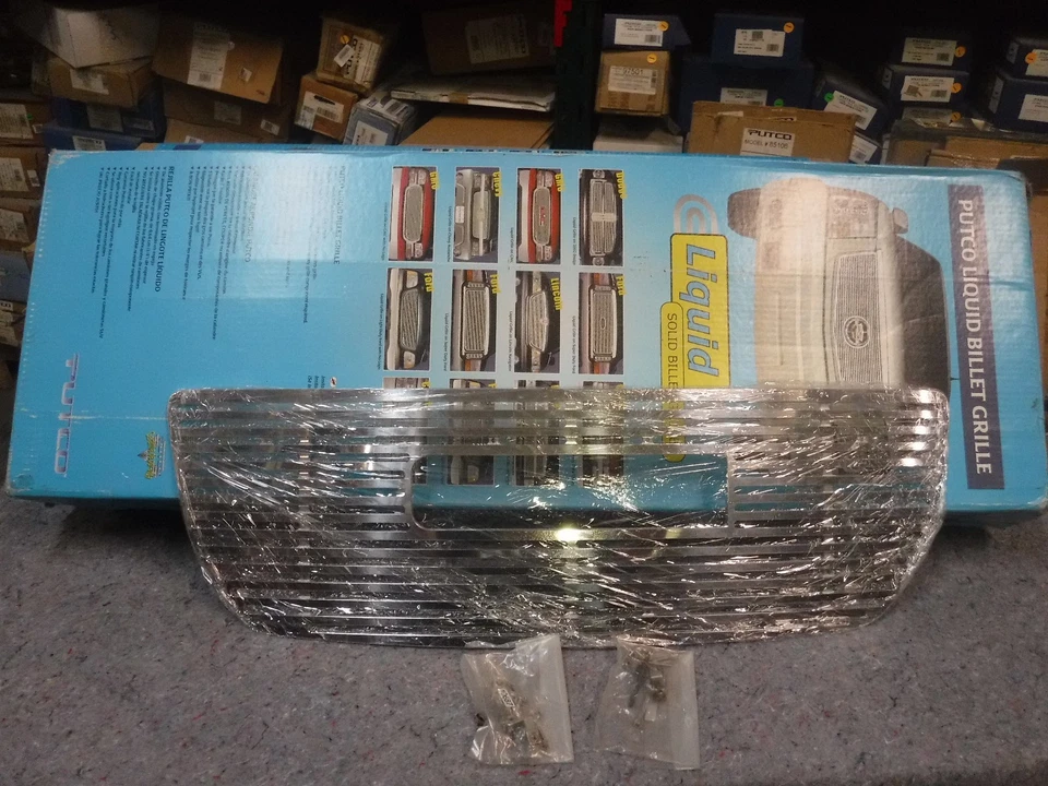 Putco 91149 液体格栅覆盖抛光铝 2004-2014 GMC Canyon — 第 2/4 张图片