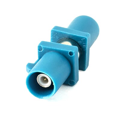 maxxcount FAKRA Adapter, Stecker auf Stecker, wasserblau