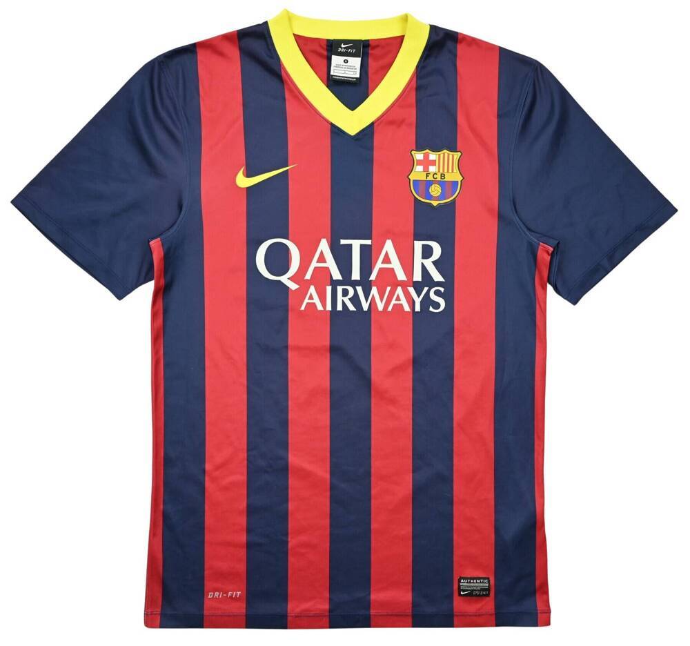 FC Barcelona 14 ユニフォーム　Mサイズ 2014-2015 LFP F.C Barcelona Nike Home Jersey Size M #11
