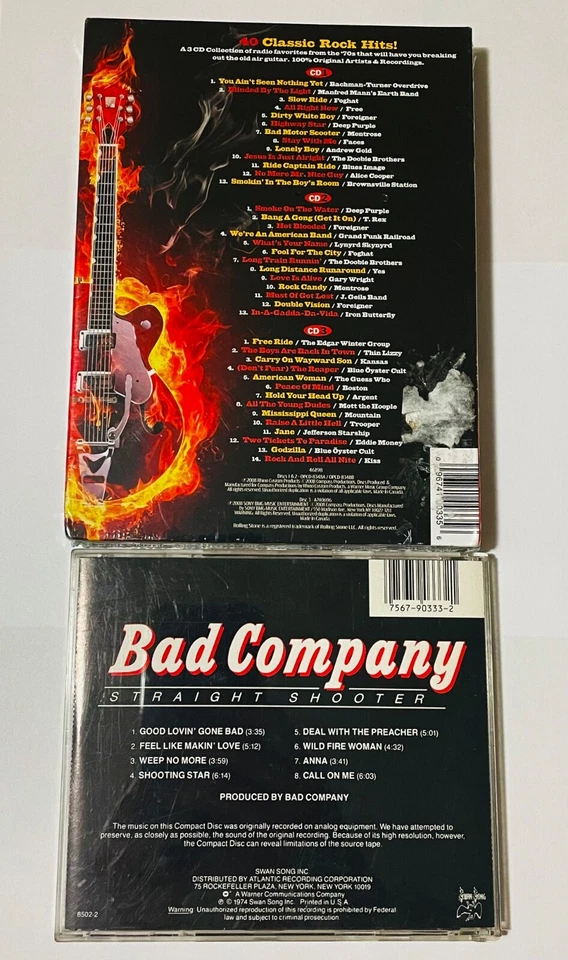 ROLLING STONE PRESENTS The Greatest Hits Of Classic Rock 3 CD SET NEW +BONUS CD! - Image 2 of 2