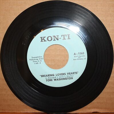 TONI WASHINGTON Dear Diary *BREAKING LOVERS HEARTS* Northern Soul 45 KON-TI 1163