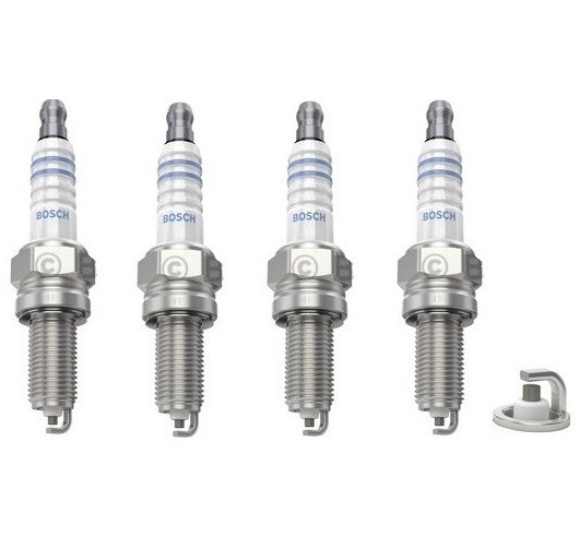 Spark Plugs x 4 Bosch Fits Alfa Romeo 156 147 GTV Spider 145 146 155 166 T.Spark