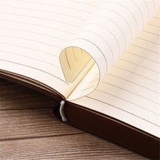 A6 280 pages Lined PU Leather Notebook Journal Diary Notepad School Office Book — image 9