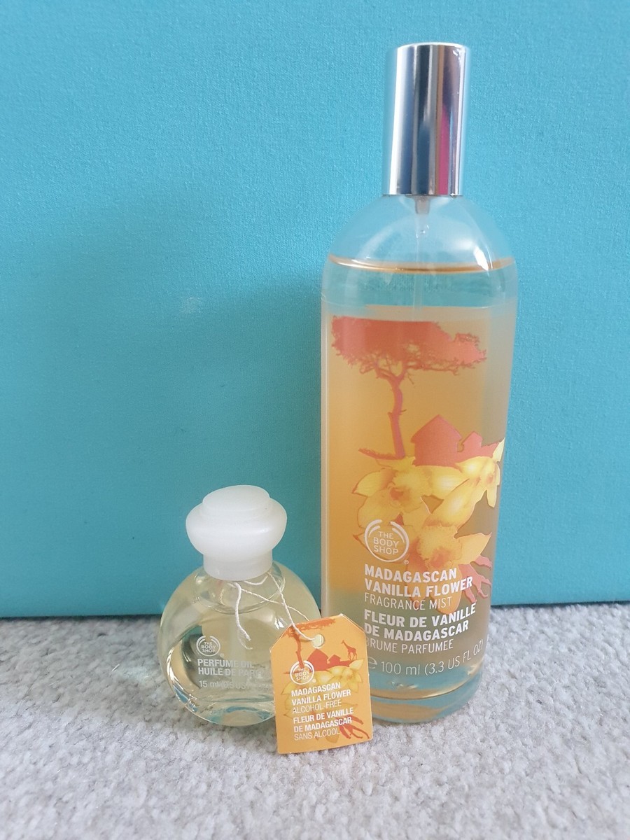 Vanilla Flower Madagascan Vanilla Perfume Body Shop Madagascan
