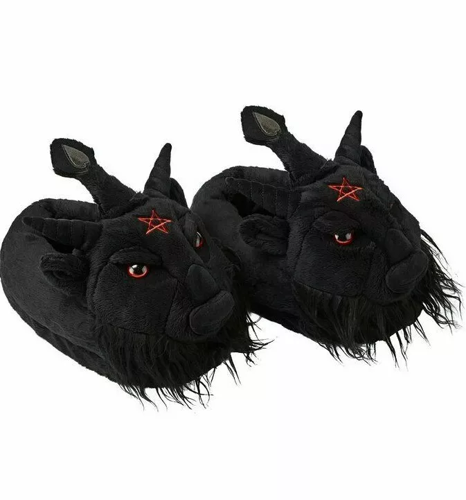 Goth slippers deals
