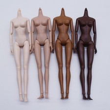 Doll White Black Color 27 CM Body 16 Movable Joints A Nude Doll Toy Gift Girls