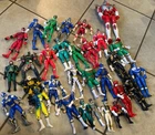 Vintage 90s 2000s Power Rangers Bandai Action Figure Lot Action Figures Toys