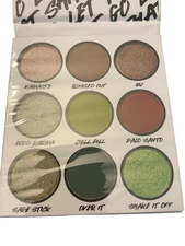 SEALED BH Cosmetics Let That Sh*t Go 9 Color Eye Shadow Palette - Earthy Shades