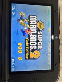 Nintendo 3DS XL Handheld System Blue/Black Region Free 32 GB Sd Bundle W Charger