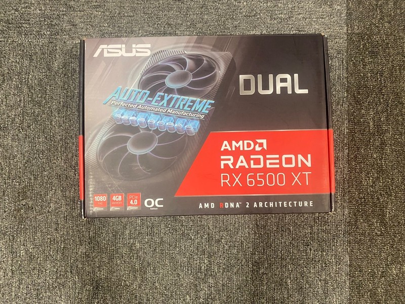 ASUS AMD Radeon RX 6500 XT Mech 2x OC 4GB GDDR6 Graphics Card (GPU)