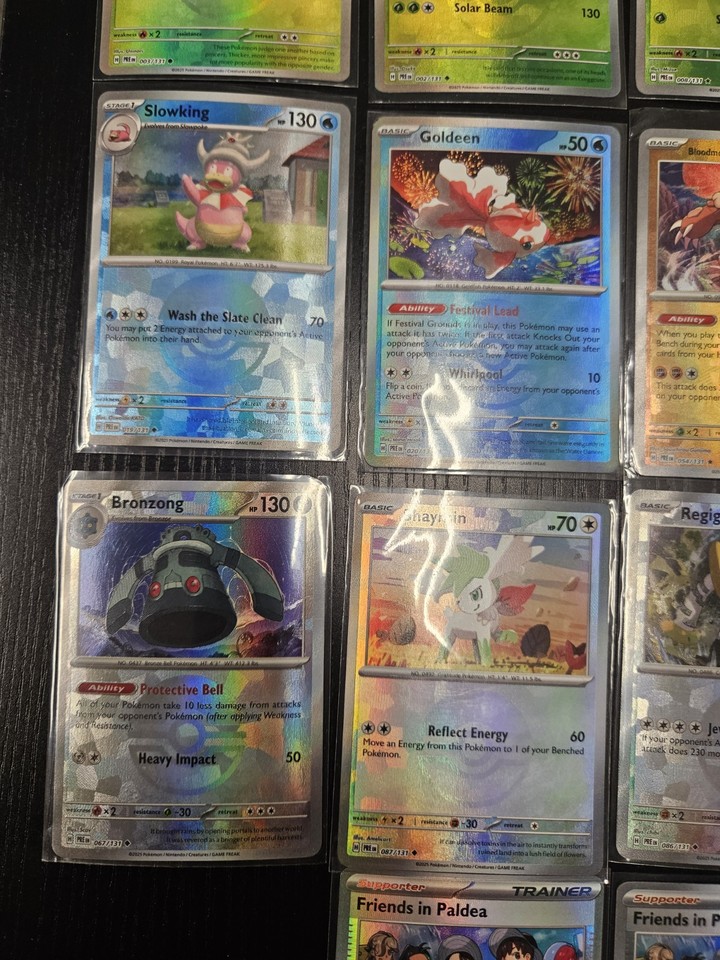 Prismatic Evolution 18 Card Lot (Pokeball/Masterball, Umbreon Ex ...