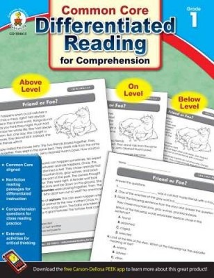 Differentiated Reading for Comprehension, Grade 1 - Paperback - GOOD