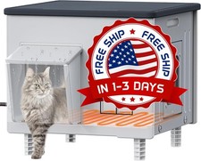 Casa Grande Para Gatos Con Calefacción Para ...