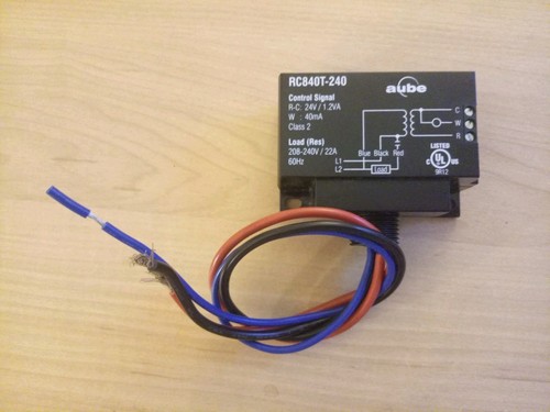 Aube Technologies RC840T-240 On/Off Switching Electric Heating Relay As Is