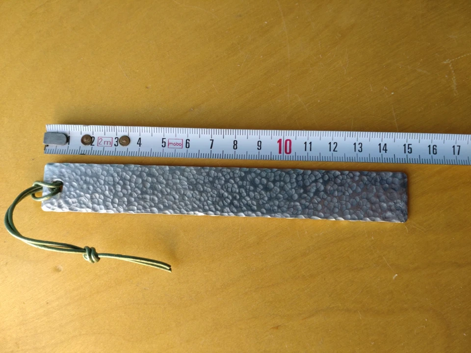 Segnalibro in alluminio martellato - Immagine 4 di 4