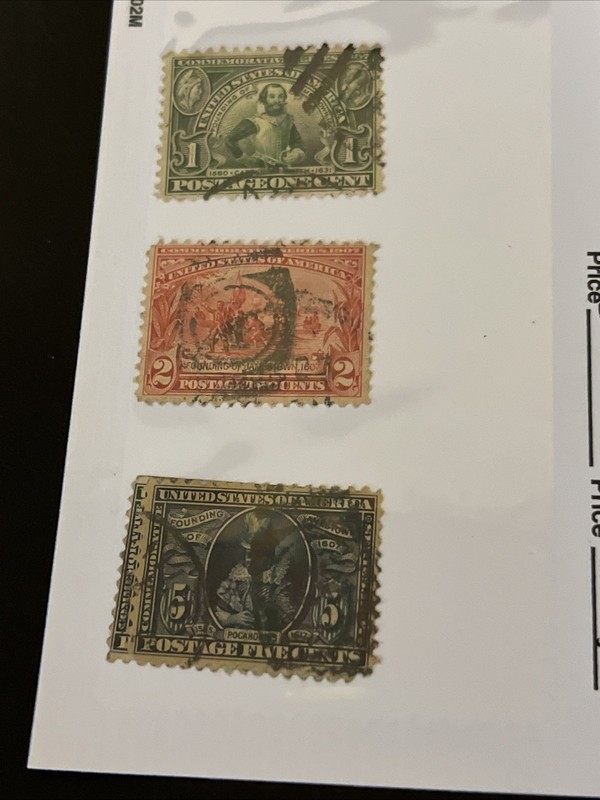 US #328-30 Used Stamps CV$38.50- Lot A-83943