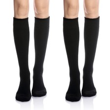 Women's Knee High Wool Socks Winter Thick Thermal Soft Comfy Over Knee Long H...
