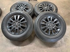 Set Of Used 24-26 Toyota Land Cruiser Sequoia Rims 24570r18 Yokohama Tires Lt Set Of Used 24-26 Toyota Land Cruiser Sequoia Rims 24570r18 Yokohama Tires Lt